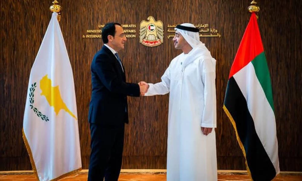 Αμυντική συνεργασία Κύπρου-ΗΑΕ σε Ανατολική Μεσόγειο και Μέση Ανατολή